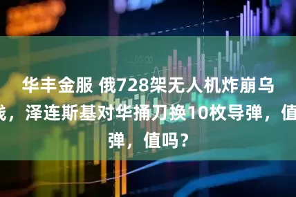 华丰金服 俄728架无人机炸崩乌防线，泽连斯基对华捅刀换10枚导弹，值吗？
